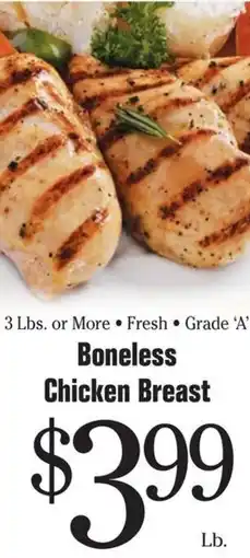 Morton Williams Boneless Chicken Breast offer