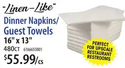 Restaurant Depot Dinner Napkins/Guest Towels offer