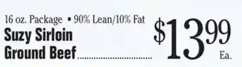 Morton Williams Suzy Sirloin Ground Beef offer