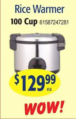Restaurant Depot Rice Warmer offer