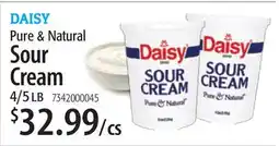 Restaurant Depot DAISY Pure & Natural Sour Cream offer