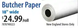 Restaurant Depot Butcher Paper offer
