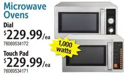 Restaurant Depot Microwave Ovens offer