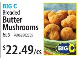 Restaurant Depot BIG C Breaded Butter Mushrooms offer