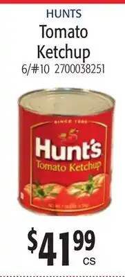 Restaurant Depot HUNTS Tomato Ketchup offer