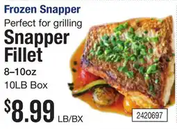 Restaurant Depot Snapper Fillet offer