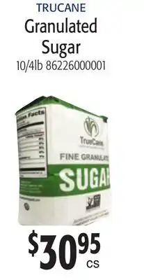 Restaurant Depot TRUCANE Granulated Sugar offer