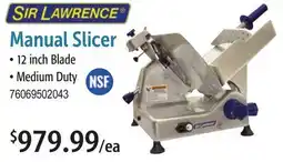 Restaurant Depot Manual Slicer offer