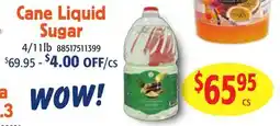 Restaurant Depot Cane Liquid Sugar offer
