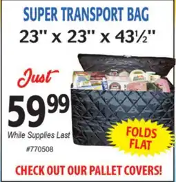 Restaurant Depot SUPER TRANSPORT BAG offer