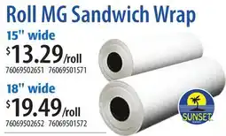 Restaurant Depot Roll MG Sandwich Wrap offer