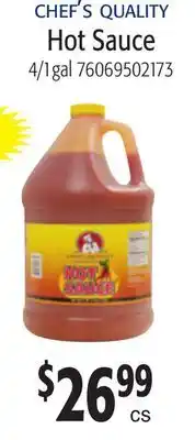 Restaurant Depot CHEF'S QUALITY Hot Sauce offer