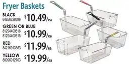 Restaurant Depot Fryer Baskets offer