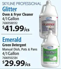 Restaurant Depot SKYLINE PROFESSIONAL Glitter Oven & Fryer Cleaner 4/1 Gallon offer