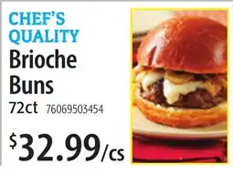 Restaurant Depot CHEF'S QUALITY Brioche Buns offer
