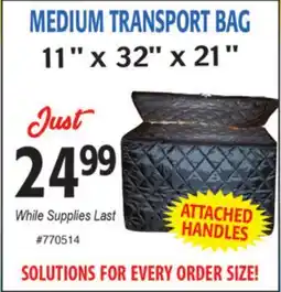 Restaurant Depot MEDIUM TRANSPORT BAG offer