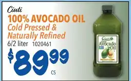 Restaurant Depot Ciuti 100% AVOCADO OIL offer