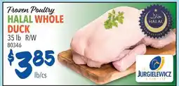 Restaurant Depot Frozen Poultry HALAL WHOLE DUCK offer