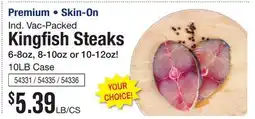 Restaurant Depot Kingfish Steaks offer