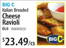 Restaurant Depot BIG C Italian Breaded Cheese Ravioli offer