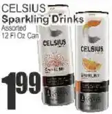 Key Food Celsius sparkling drinks offer