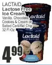 Key Food Lactaid lactose free ice cream offer