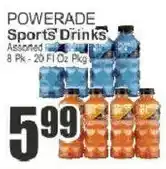 Key Food Powerade sports drinks offer