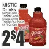 Key Food Mistic Drinks offer