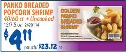 Restaurant Depot PANKO BREADED POPCORN SHRIMP offer