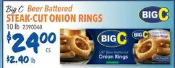 Restaurant Depot Big C Beer Battered STEAK-CUT ONION RINGS offer