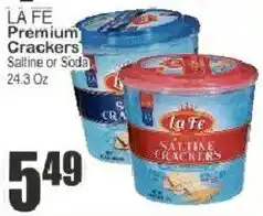 Key Food La Fe premium crackers offer