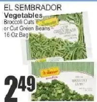 Key Food El sembrador vegetables broccoli cuts or cut green beans offer