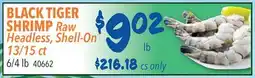 Restaurant Depot BLACK TIGER SHRIMP offer
