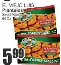 Key Food El viejo luis plantains offer