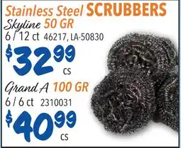 Restaurant Depot Stainless Steel SCRUBBERS offer