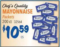 Restaurant Depot Chef's Quality MAYONNAISE Packets offer