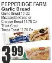 Key Food Pepperidge Farm Garlic Bread offer