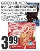 Key Food Good humor ice cream novelties offer