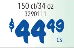 Restaurant Depot 150 ct/34 oz offer