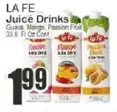 Key Food La Fe Juice Drinks offer