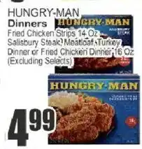 Key Food Hungry-man dinners offer