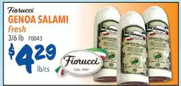 Restaurant Depot Fiorucci GENOA SALAMI offer