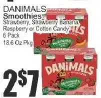 Key Food Danimals smoothies offer