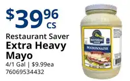 Restaurant Depot Restaurant Saver Extra Heavy Mayo offer