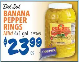 Restaurant Depot Del Sol BANANA PEPPER RINGS offer