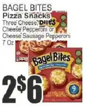Key Food Bagel Bites pizza snacks offer