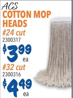 Restaurant Depot ACS COTTON MOP HEADS offer