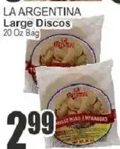 Key Food La Argentina large discos offer