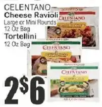 Key Food Celenzano cheese ravioli or tortellini offer