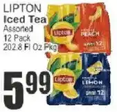 Key Food Lipton iced tea assorted offer